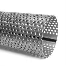Труба нержавеющая перфорированная 03Х17Н14М2 7х0,7 мм ГОСТ 11068-81